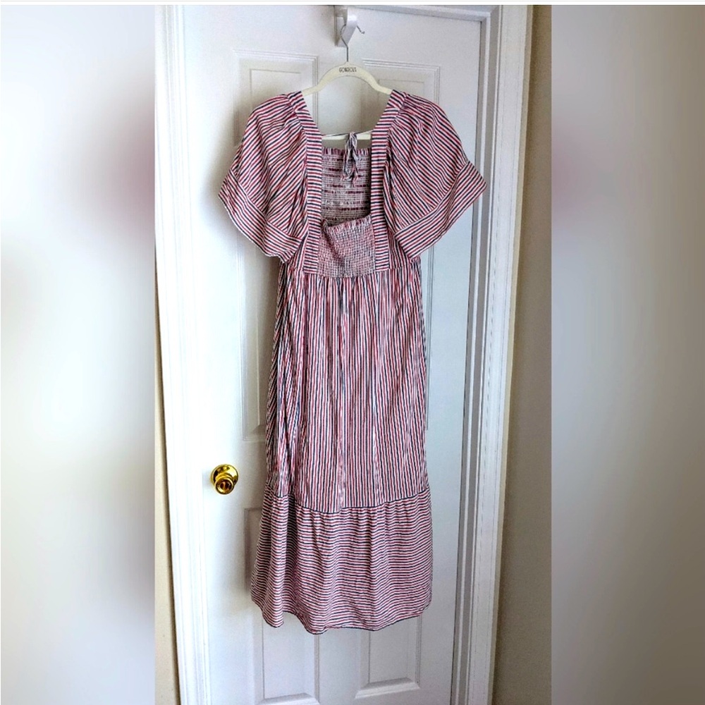 Old Navy Striped Red, White and Blue Maxi Dress - - Picture 2 of 2